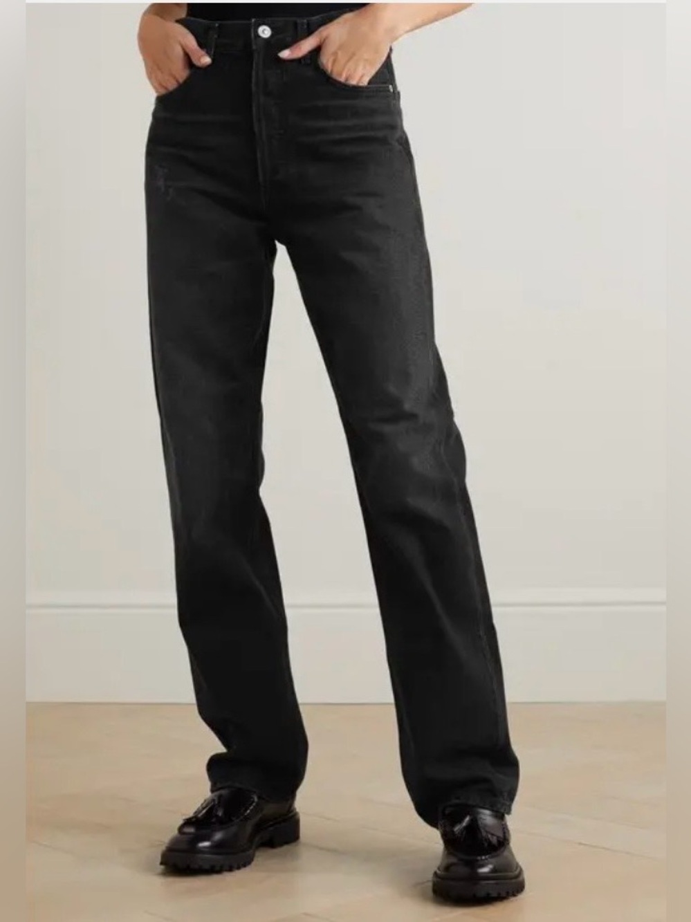 Citizens of Humanity Eva Jeans Black Size 30